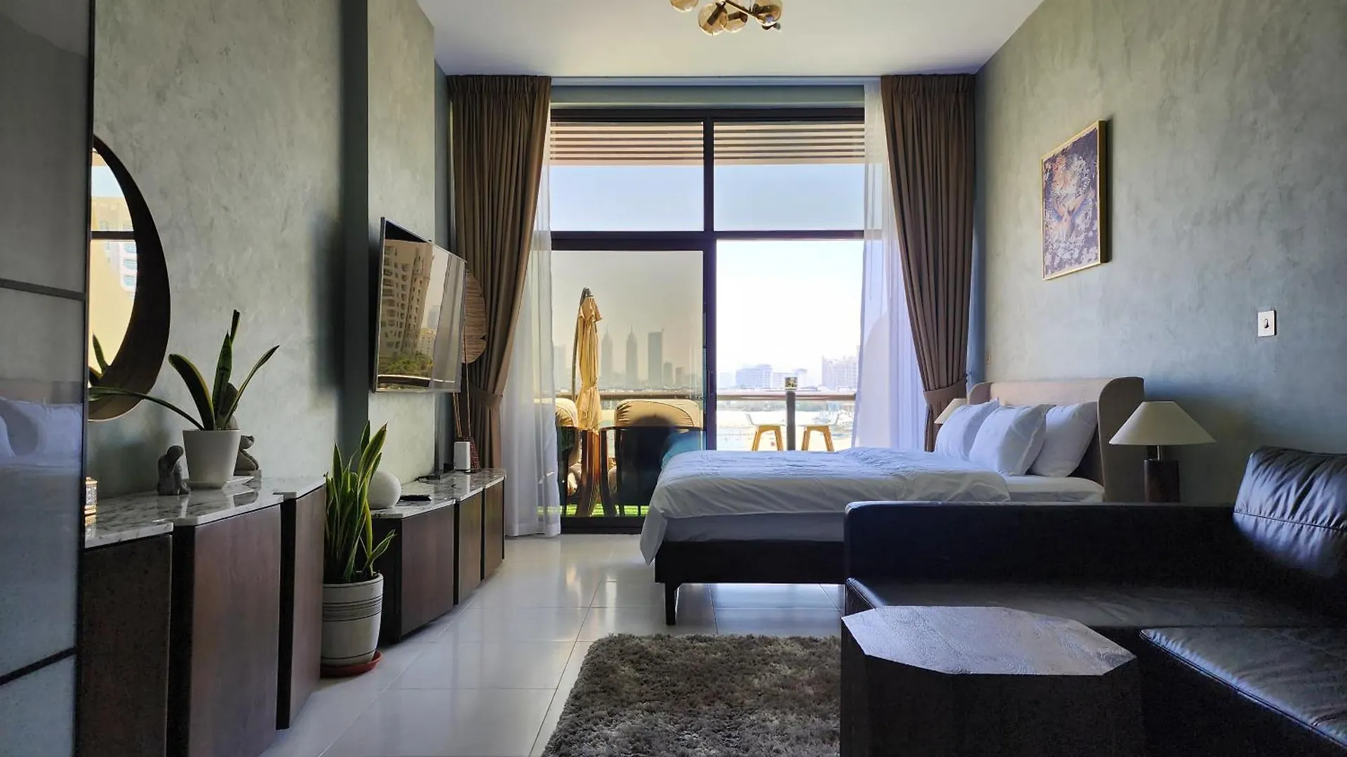Bright Beachfront Studio With Breathtaking Views Dubai 0*,