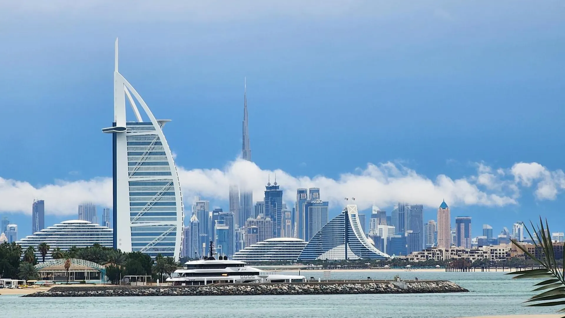 Appartement Bright Beachfront Studio With Breathtaking Views Dubaï Émirats arabes unis